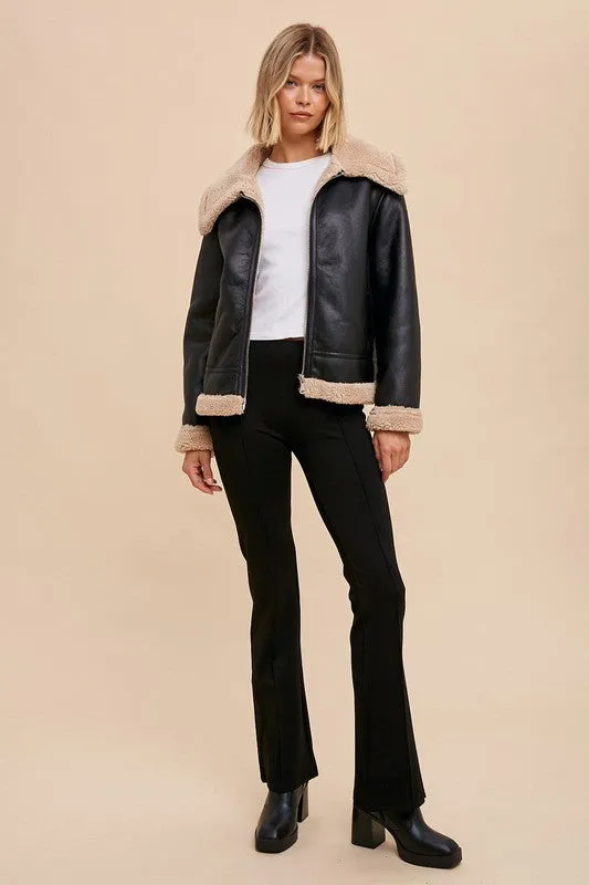 Joplin Vegan Leather Jacket