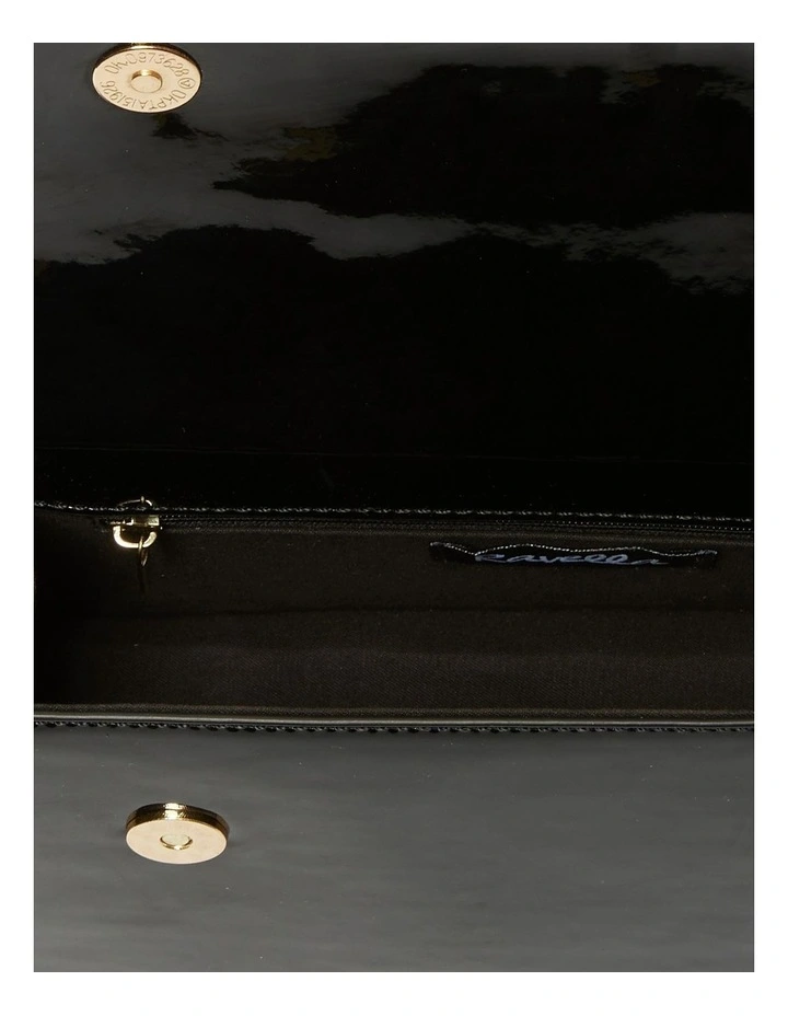 June Bag in Black Patent