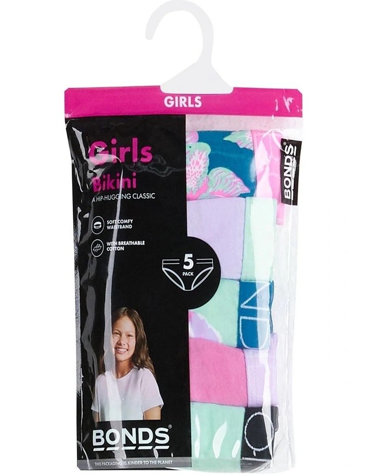 Kids Bikini 5 Pack in Multi