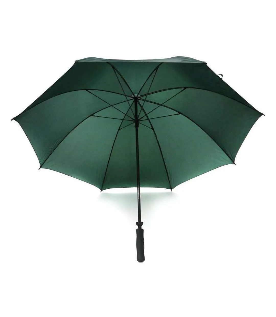 Kimood Unisex Large Plain Golf Umbrella (Bottle Green) (One Size) - UTRW3886