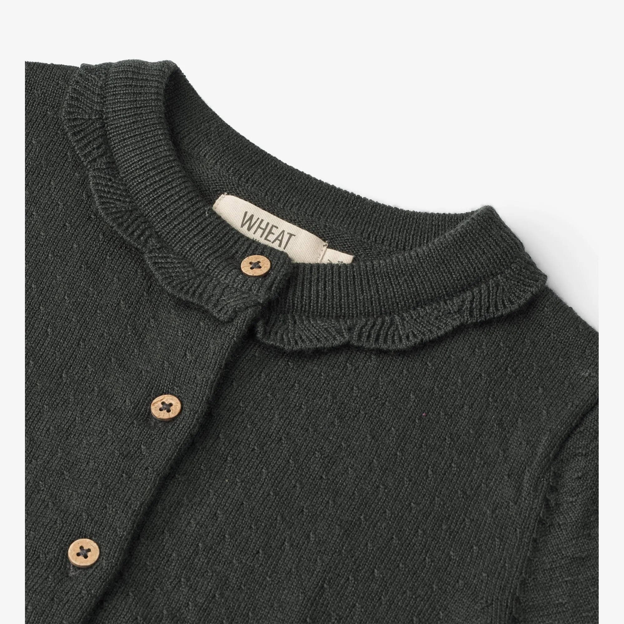 Knit Cardigan Amy - black coal
