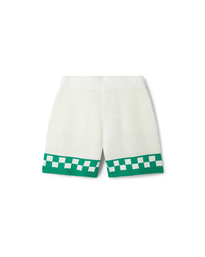 --Knitted Crochet Shorts-