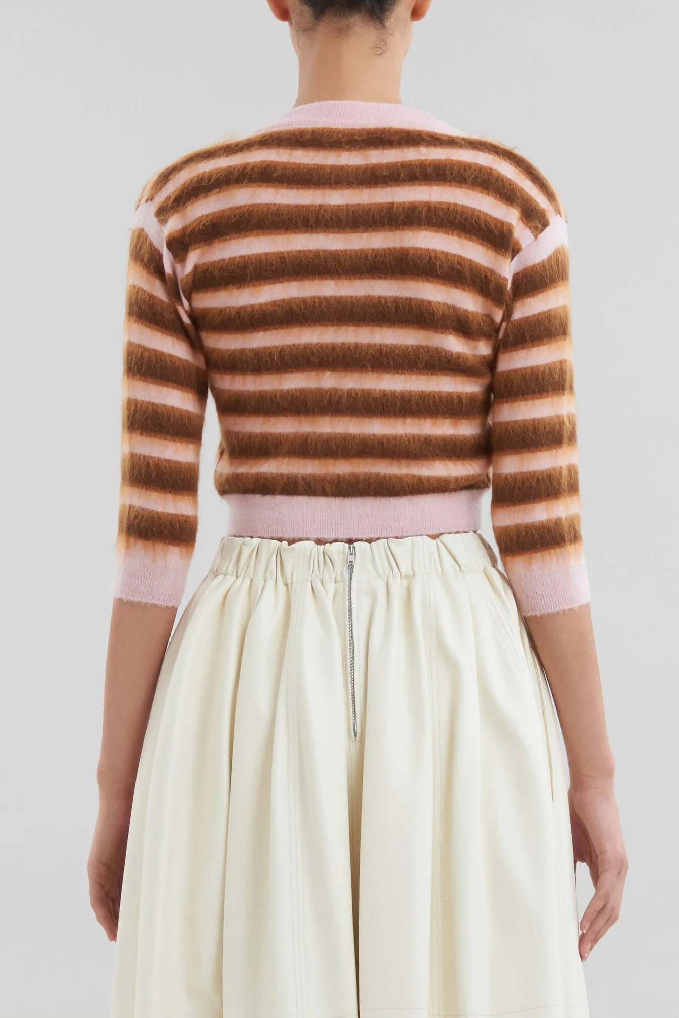 Kurzer Cardigan in Pink Gummy