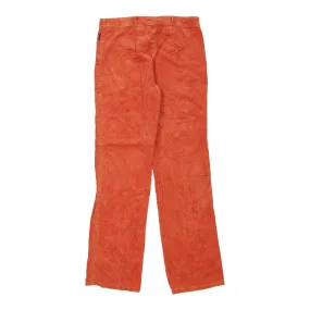 L. Pucci Cord Trousers - 32W UK 12 Orange Cotton