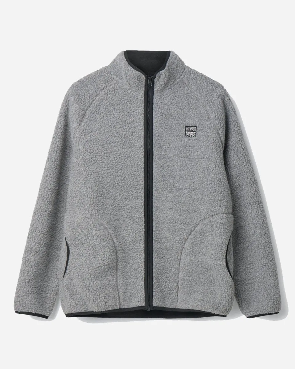 Langli Pile Jacket - Grey Mel