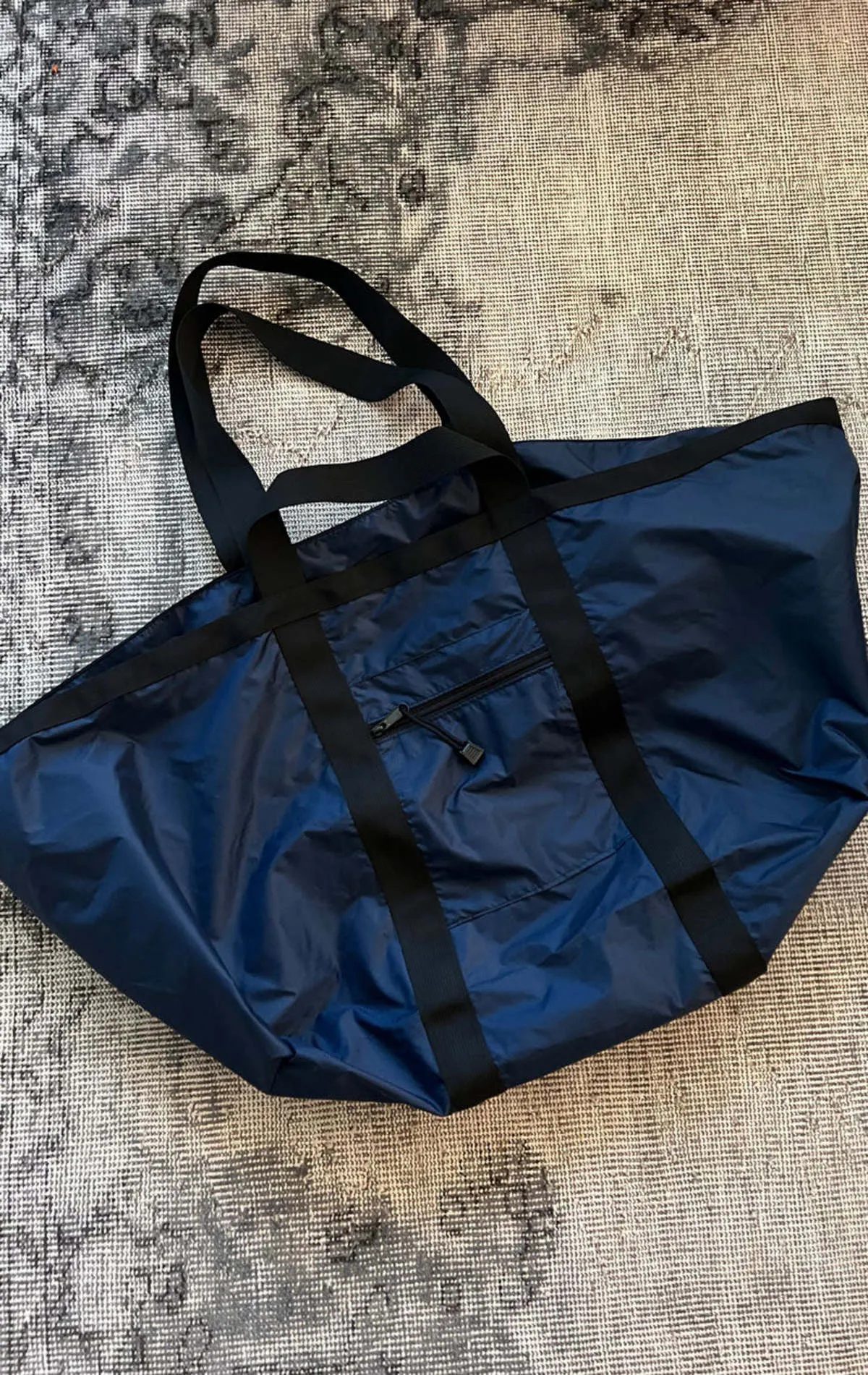 Large Travel Bag - Navy/Black