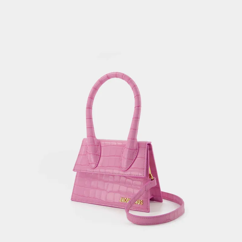 Le Chiquito Moyen Bag - Jacquemus -  Pink - Leather