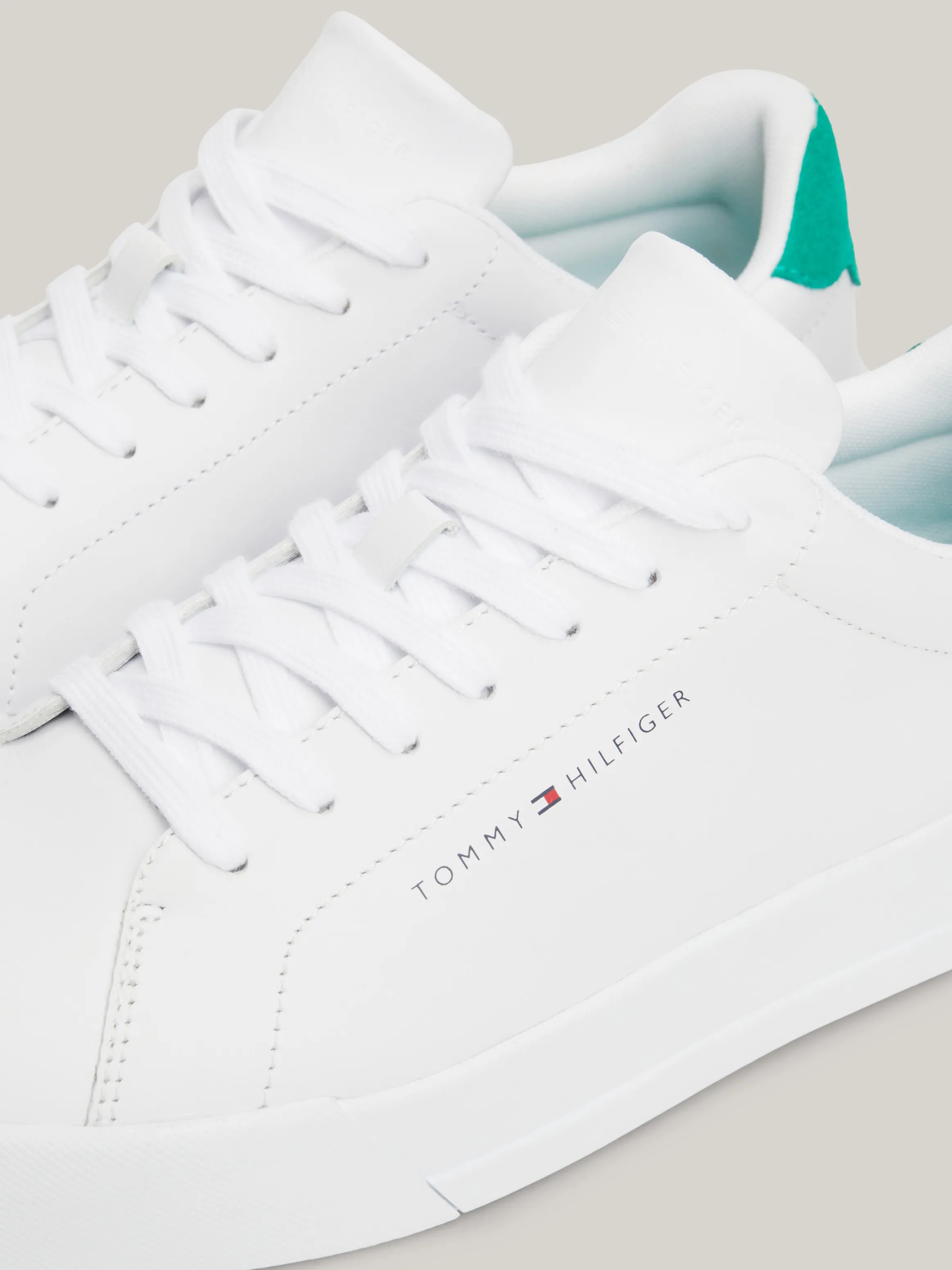 Leather Chunky Court Trainers | Sneakers | Tommy Hilfiger