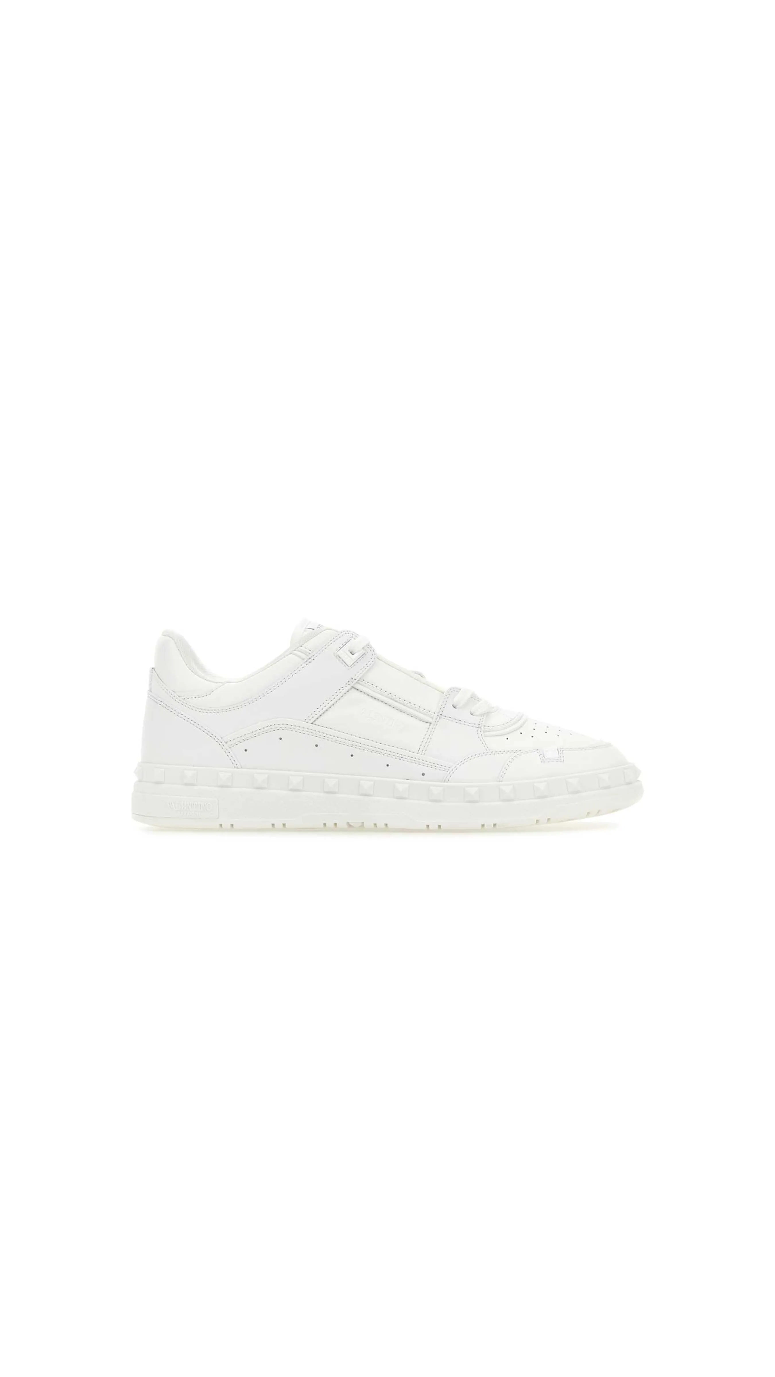 Leather Freedots sneakers  - White