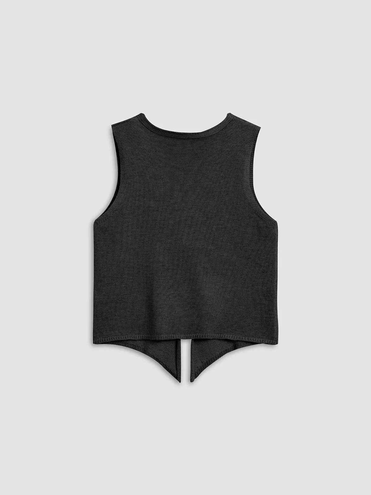 Leisure Hook-and-Eye Vest