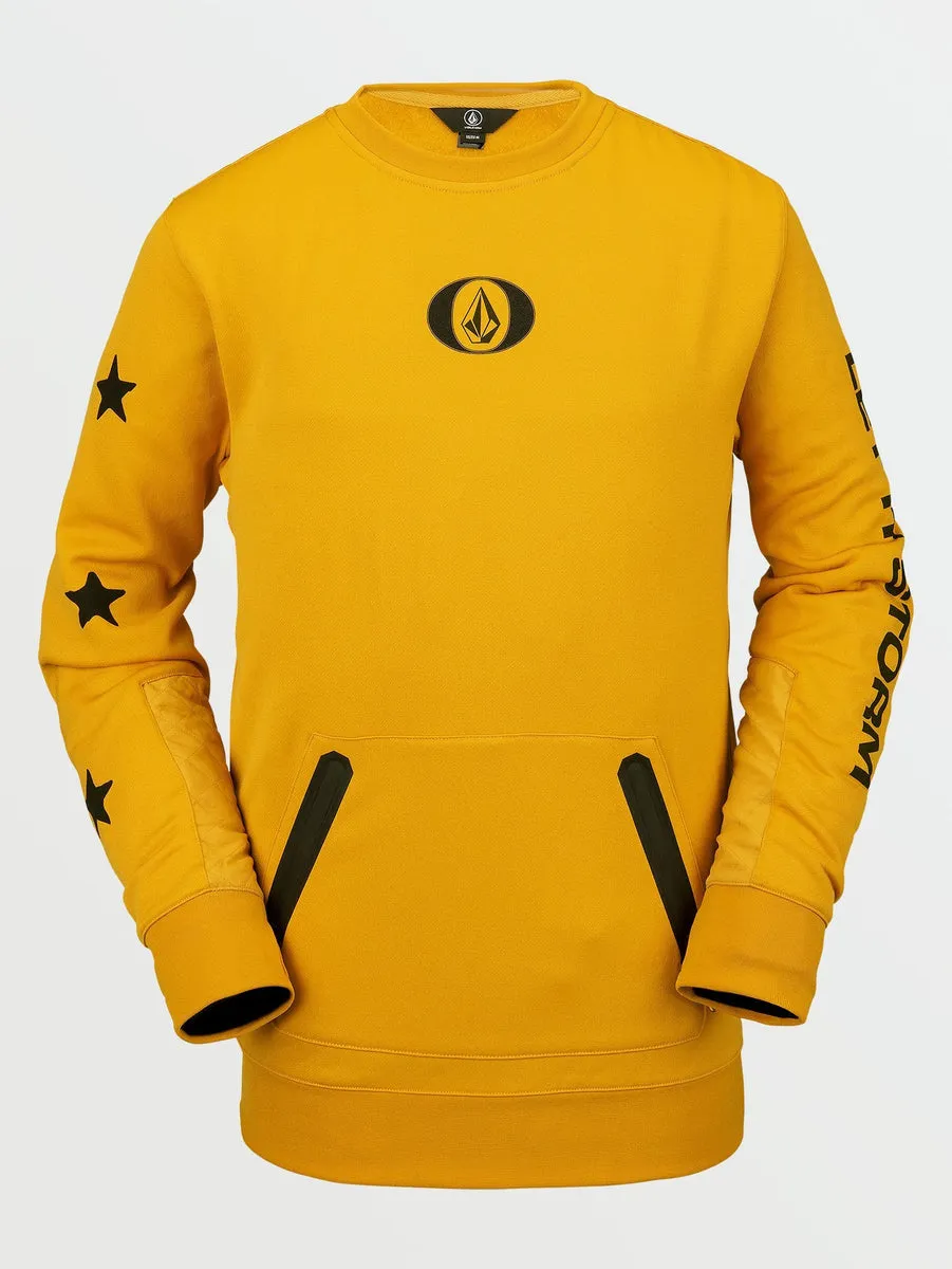 Let It Storm Fleece - Resin Gold