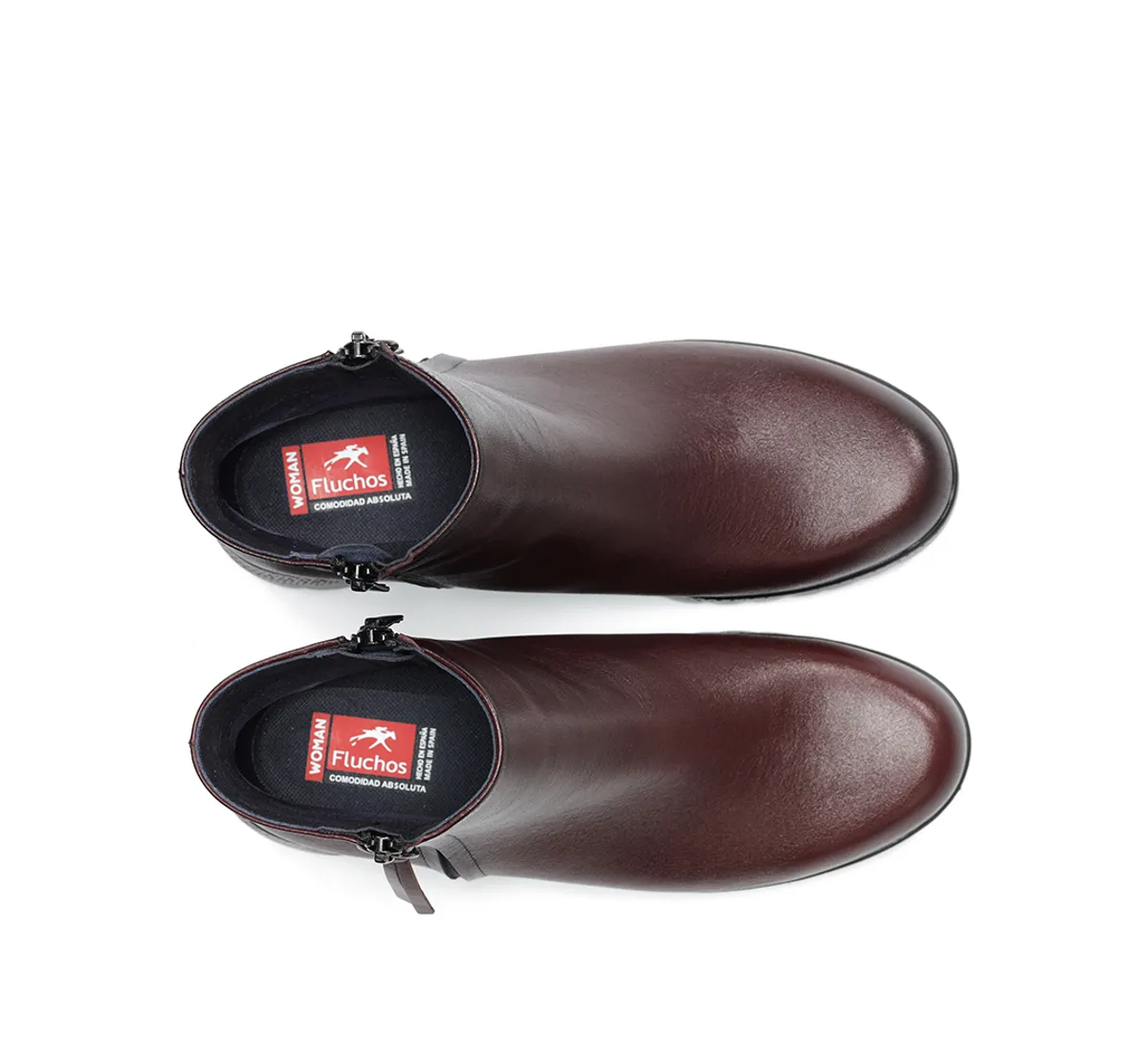 LIVE F2100 Burgundy Ankle Boot