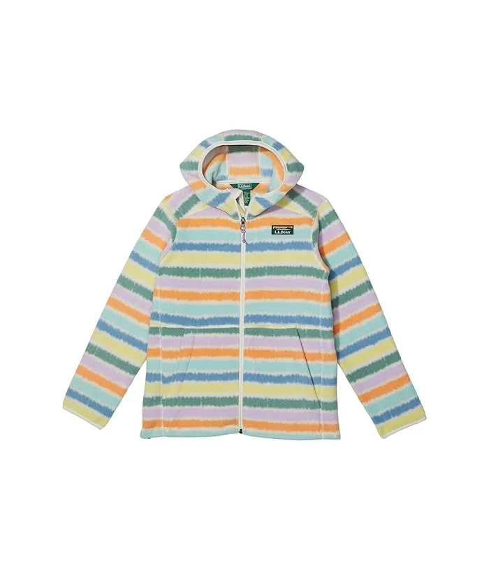 L.L.Bean Mountain Classic Fleece Hooded Print (Little Kids)