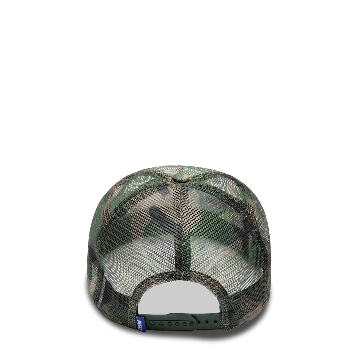 LOGO PATCH MESH TRUCKER HAT CAMO | Bodega