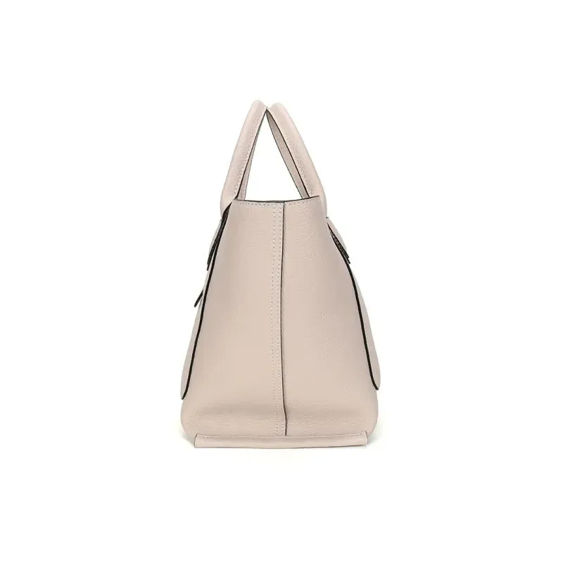     Longchamp   Mailbox 28 Solid Grained Cowhide Shoulder Bag