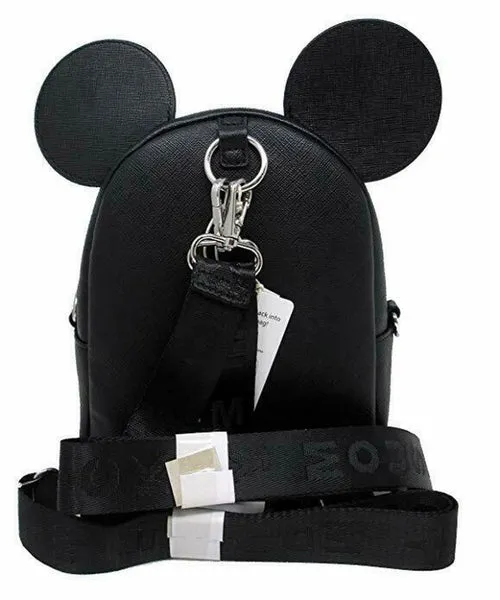 Loungefly x Disney Mickey Red & Black Convertible Mini Backpack