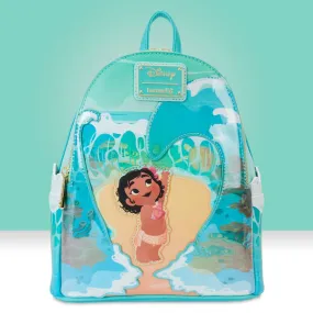 Loungefly x Disney Moana Ocean Waves Mini Backpack