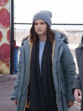 Mabel Mora Only Murders in the Building Grey Hooded Jacket