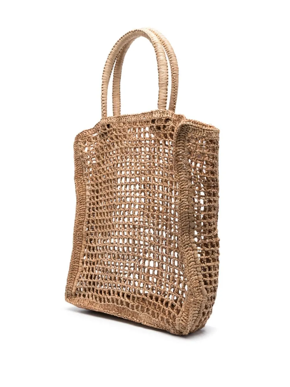 Manebi    Manebi Net Raffia Handbag