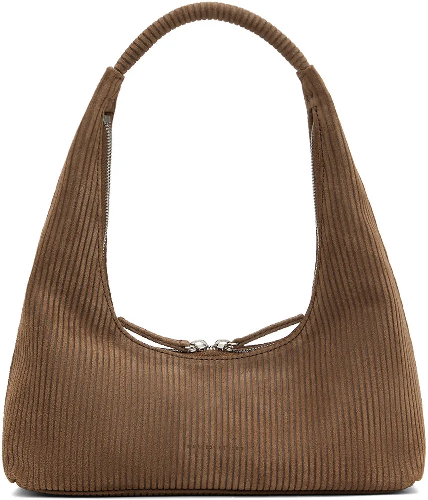 Marge Sherwood Brown Integrated Strap Shoulder Bag