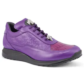 Mauri Classic 8900/2 Nappa / Baby Croc & Nappa Sneakers New Grape