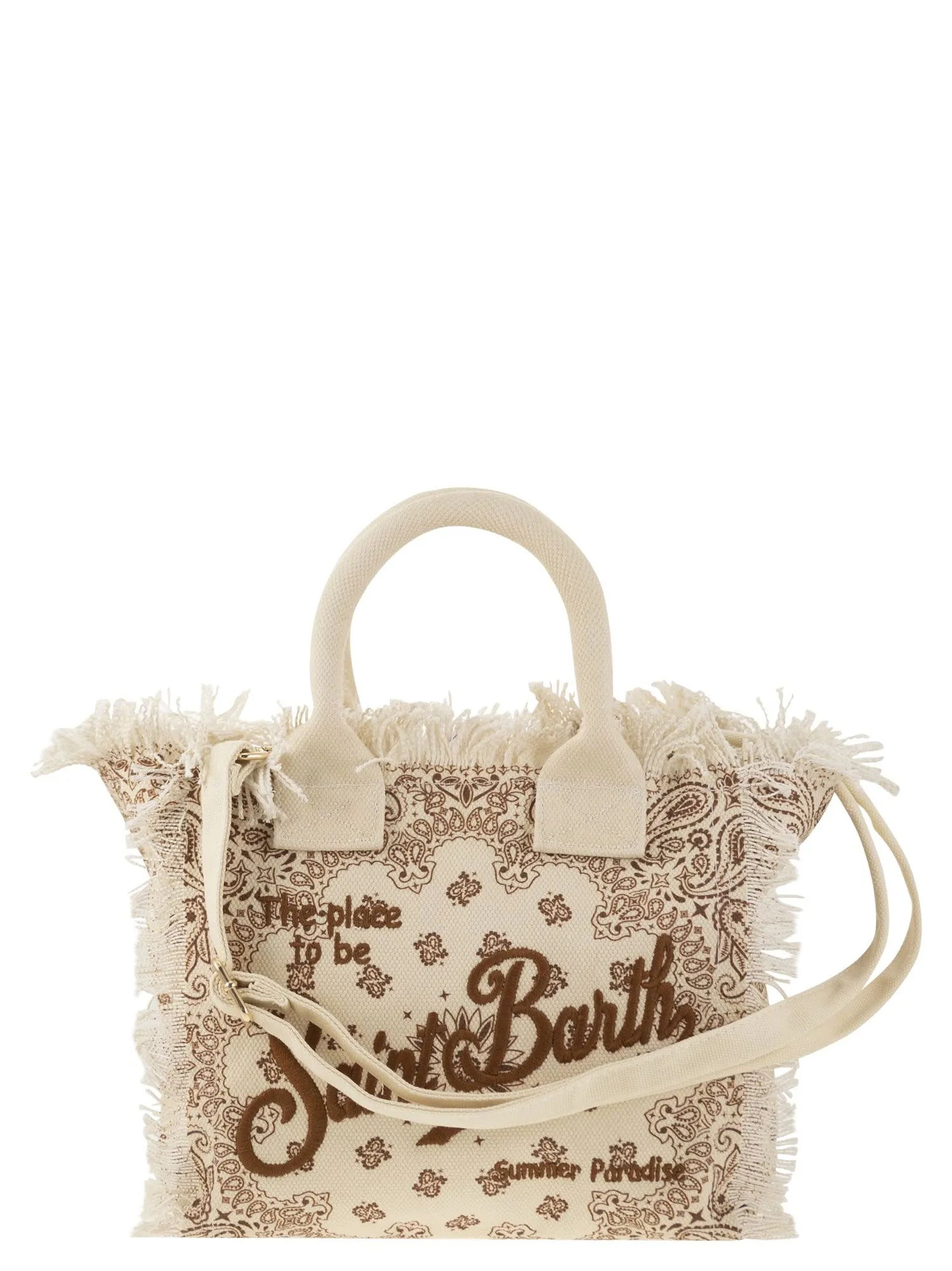 Mc2 Saint Barth    Mc2 Saint Barth Colette Bandana Patterned Handbag