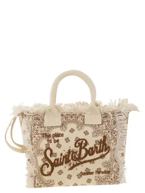 Mc2 Saint Barth    Mc2 Saint Barth Colette Bandana Patterned Handbag