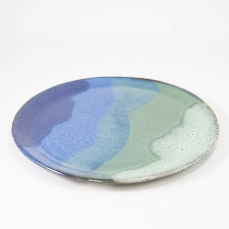 Medium Plate in Lake Glaze