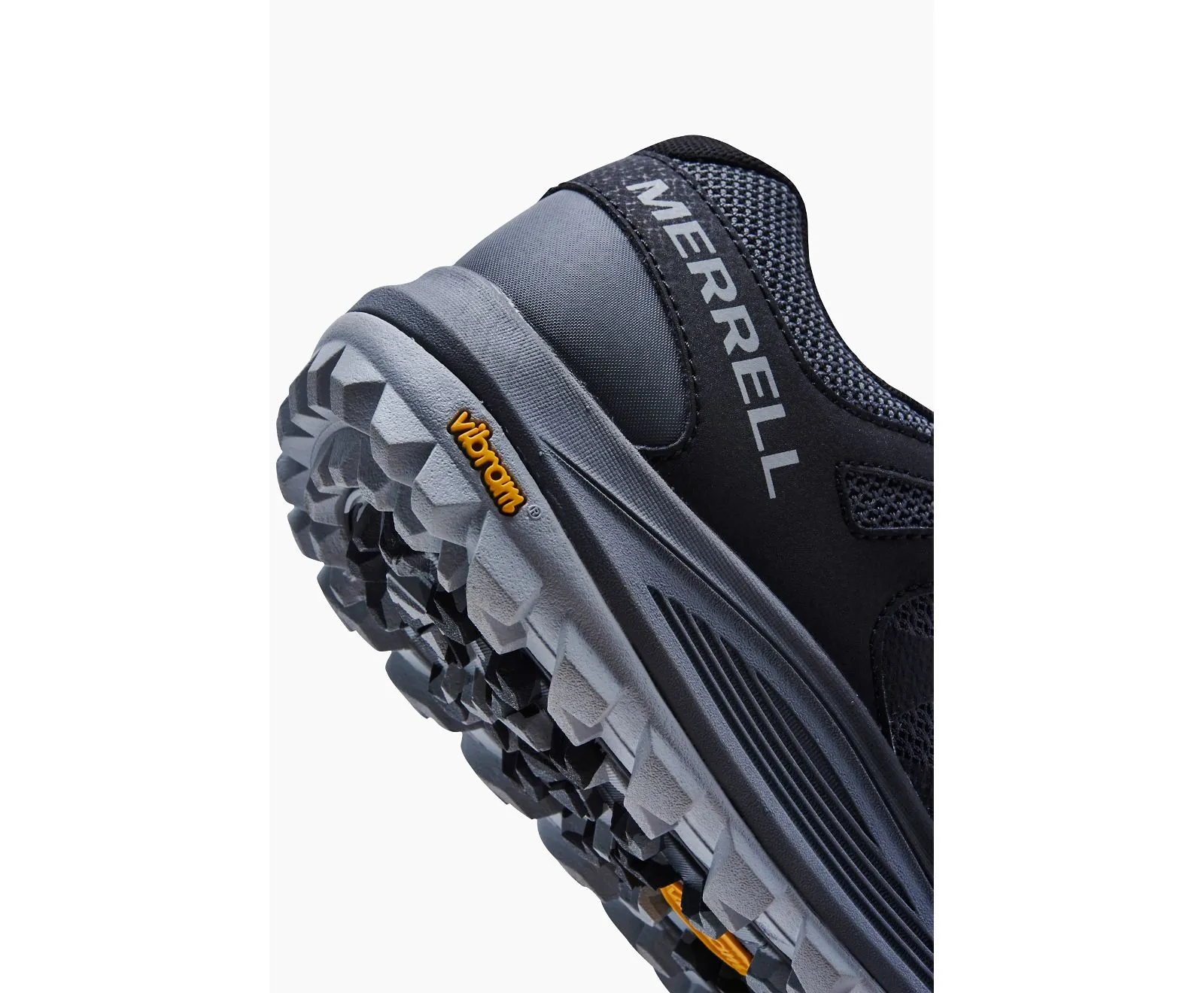 Merrell Mens Nova 2 Trail Running Shoe- Black Mesh