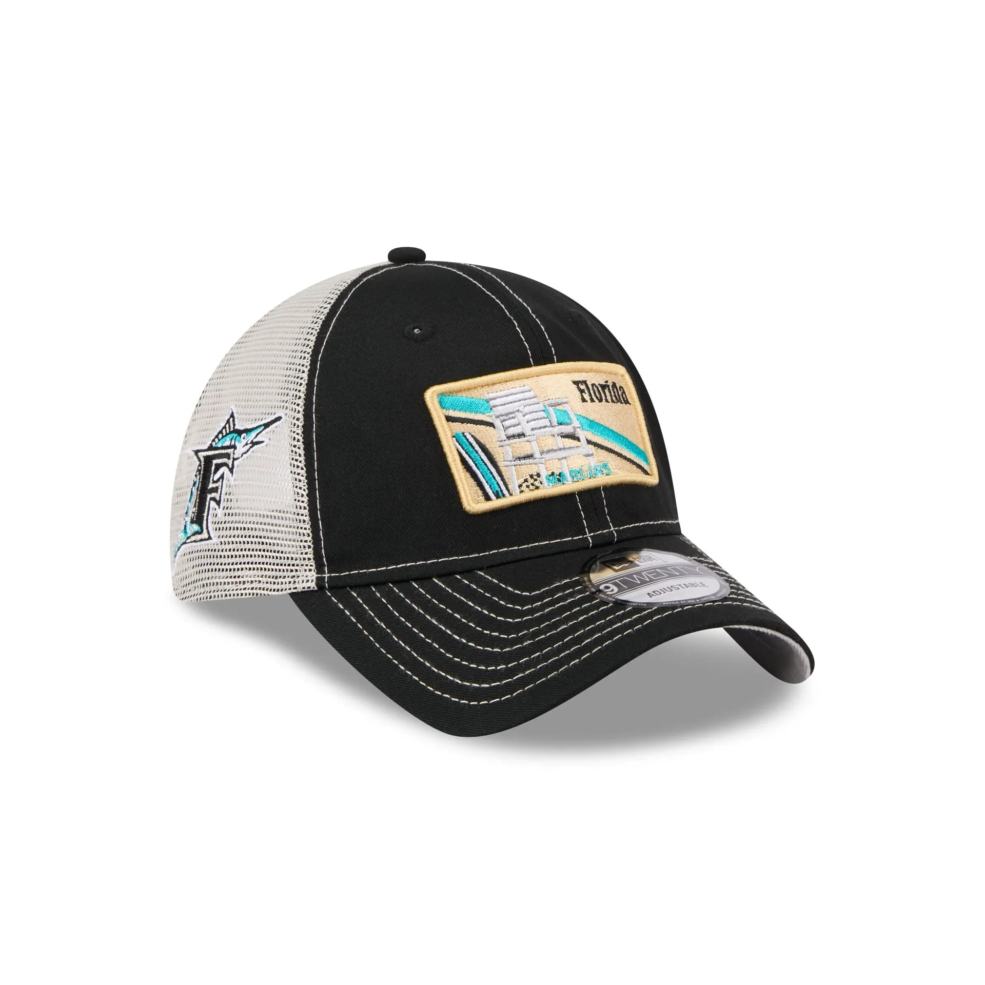 Miami Marlins State Souvenir 9TWENTY Trucker Hat