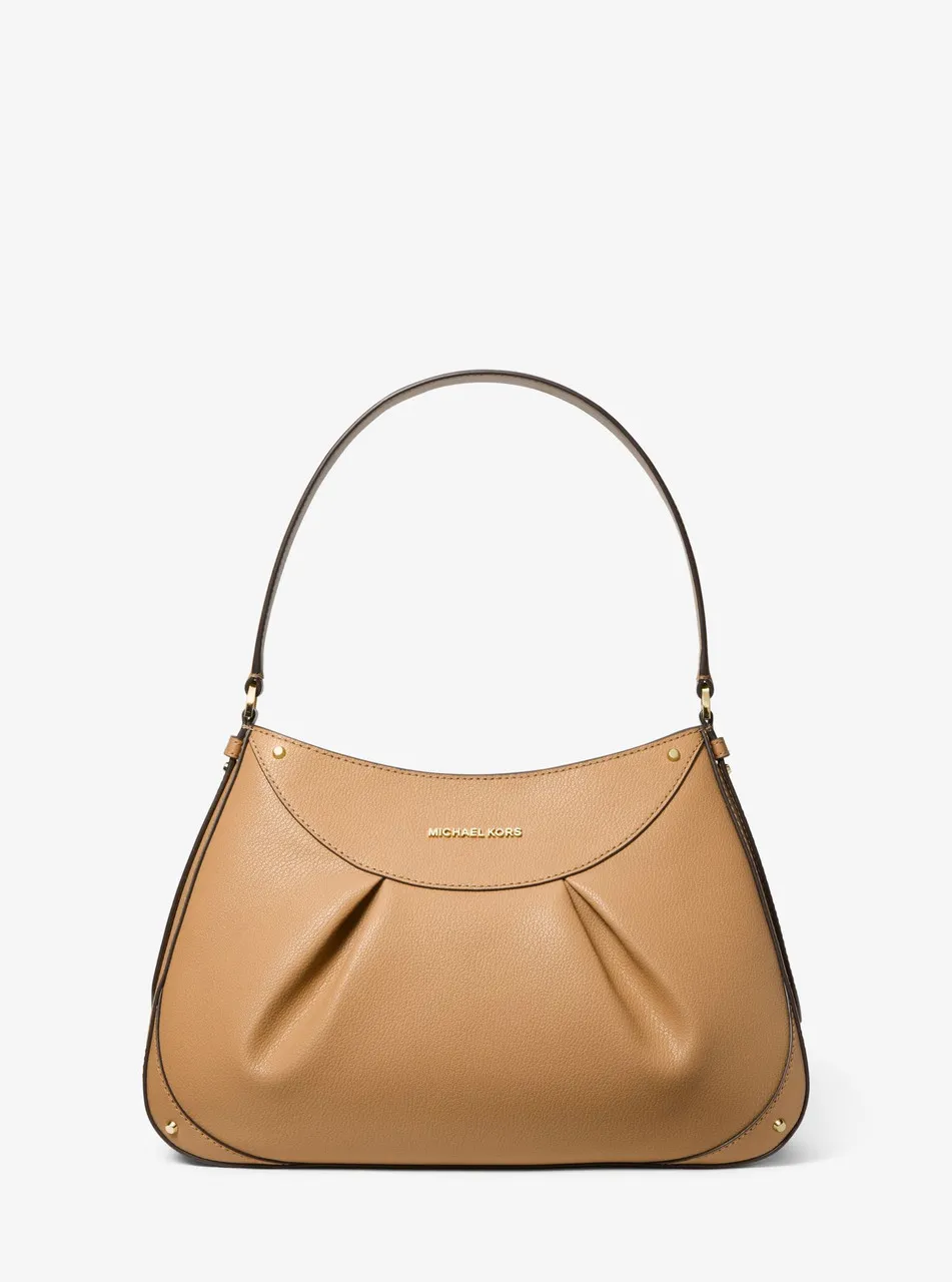 MICHAEL MICHAEL KORS Enzo medium pebbled leather shoulder bag -                         -                     -                