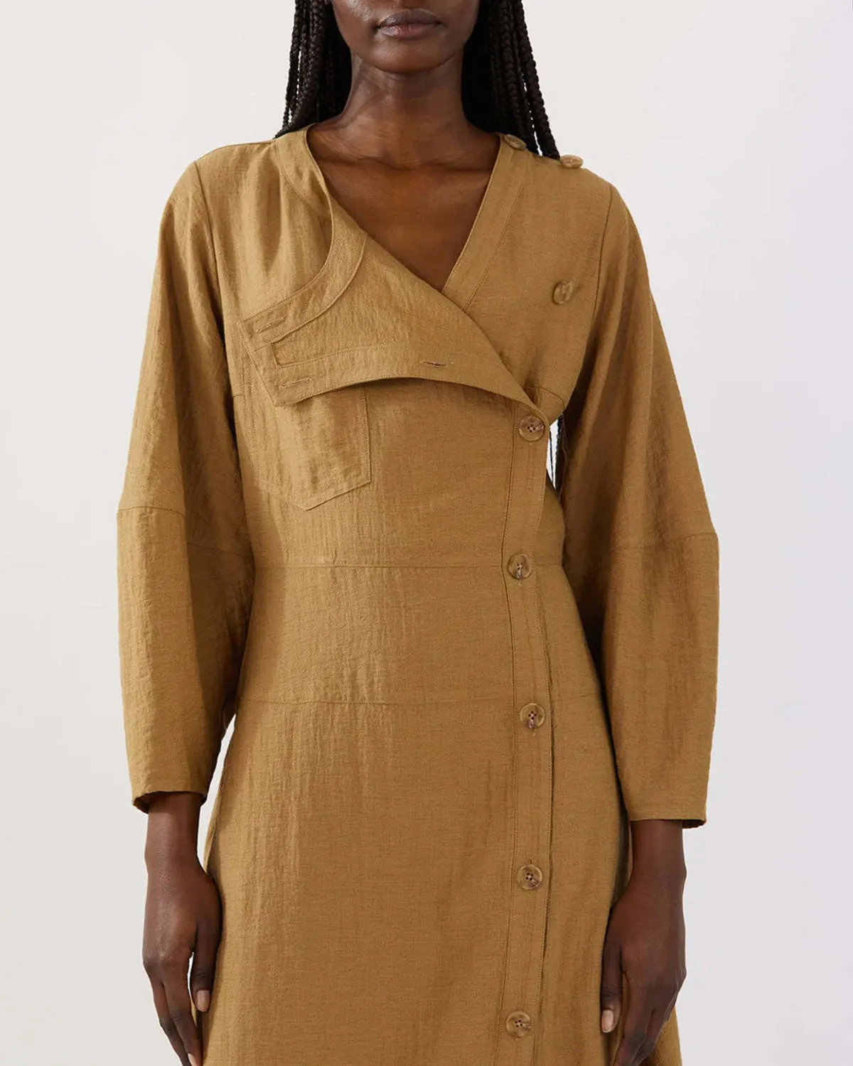 Michaela Dress - Caramel