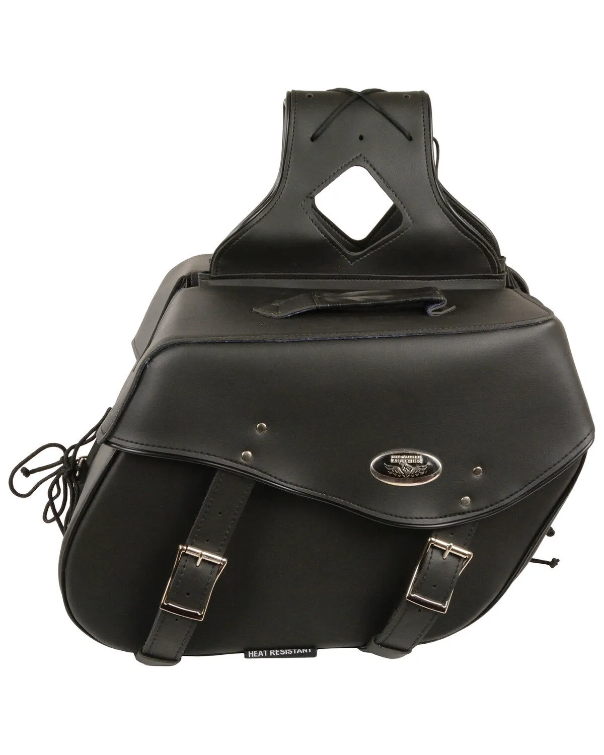 Milwaukee Leather Large Zip-Off Throw Over Saddle Bag