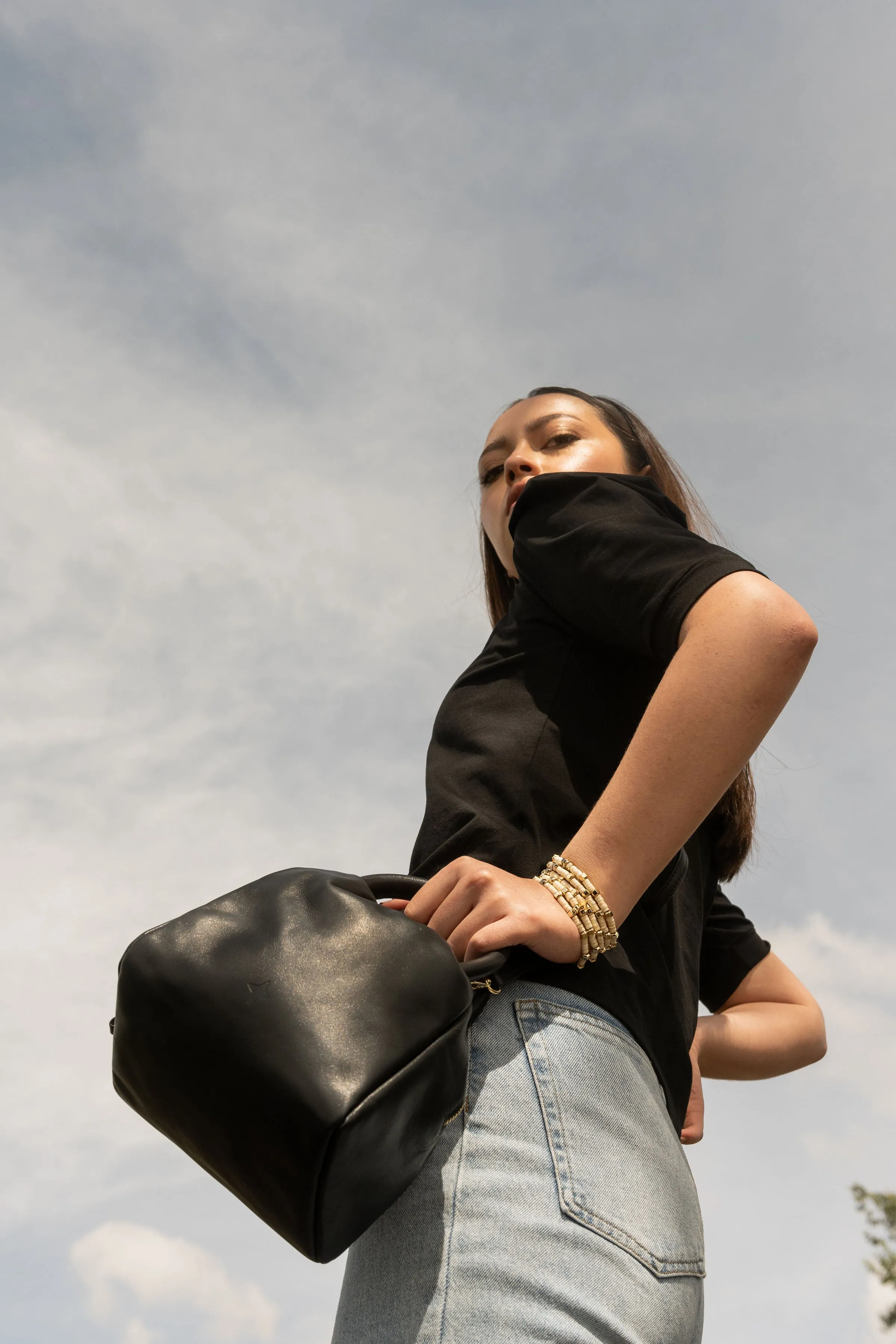 Mini Betty Black Crossbody