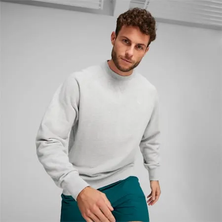 MMQ Men's Sweatshirt | Light Gray Heather | PUMA Shop All Puma | PUMA 