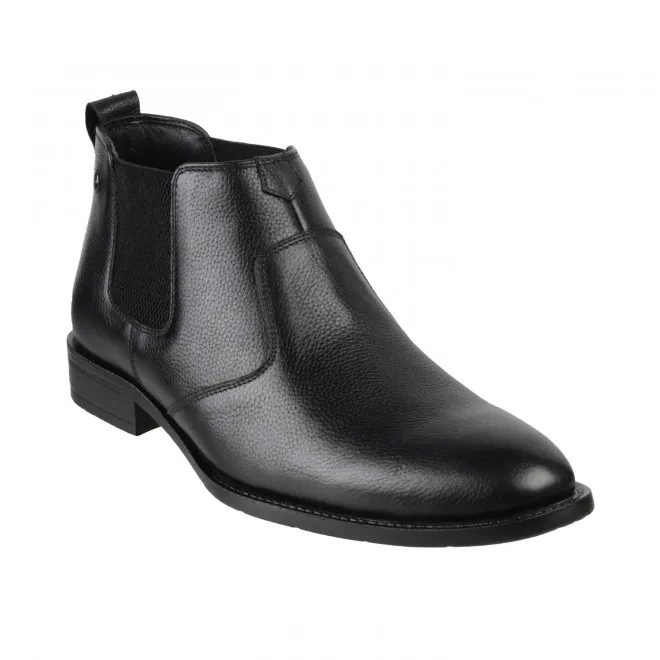 Mochi Men Black Formal Boots