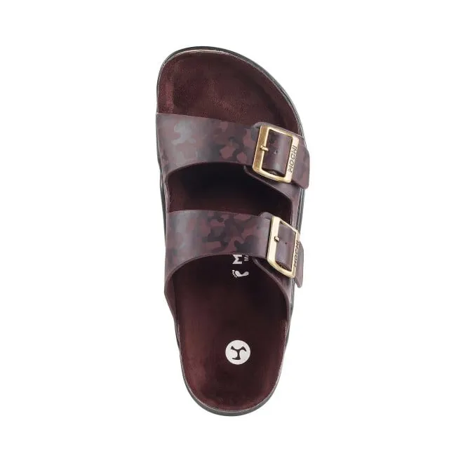 Mochi Women Brown Casual Slippers