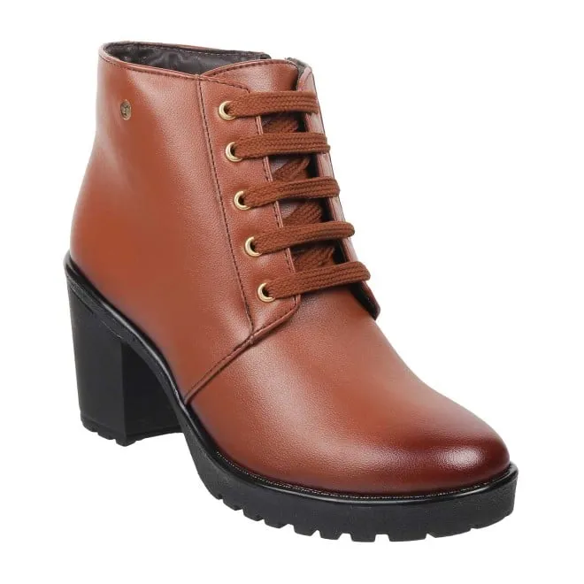 Mochi Women Tan Casual Boots