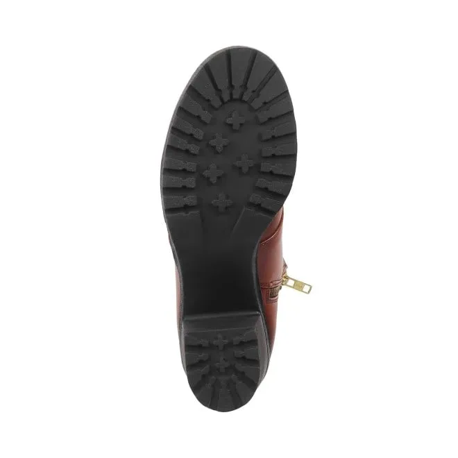 Mochi Women Tan Casual Boots