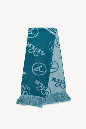 Monogram Football Scarf