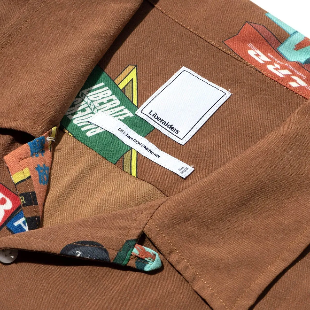 MOTEL SIGN SHIRT Brown