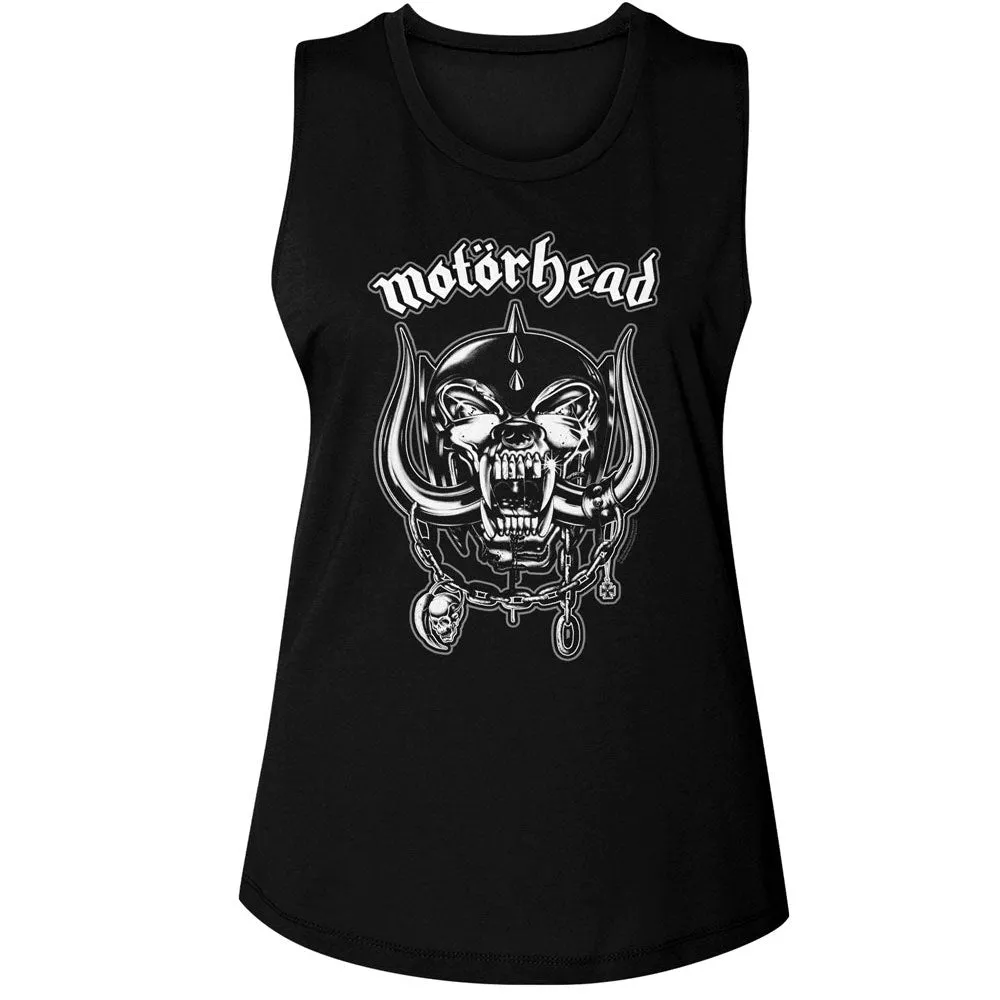 Motorhead Warpig Logo Muscle Tank