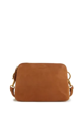 Nat & nin  Nael leather shoulder bag - Brown