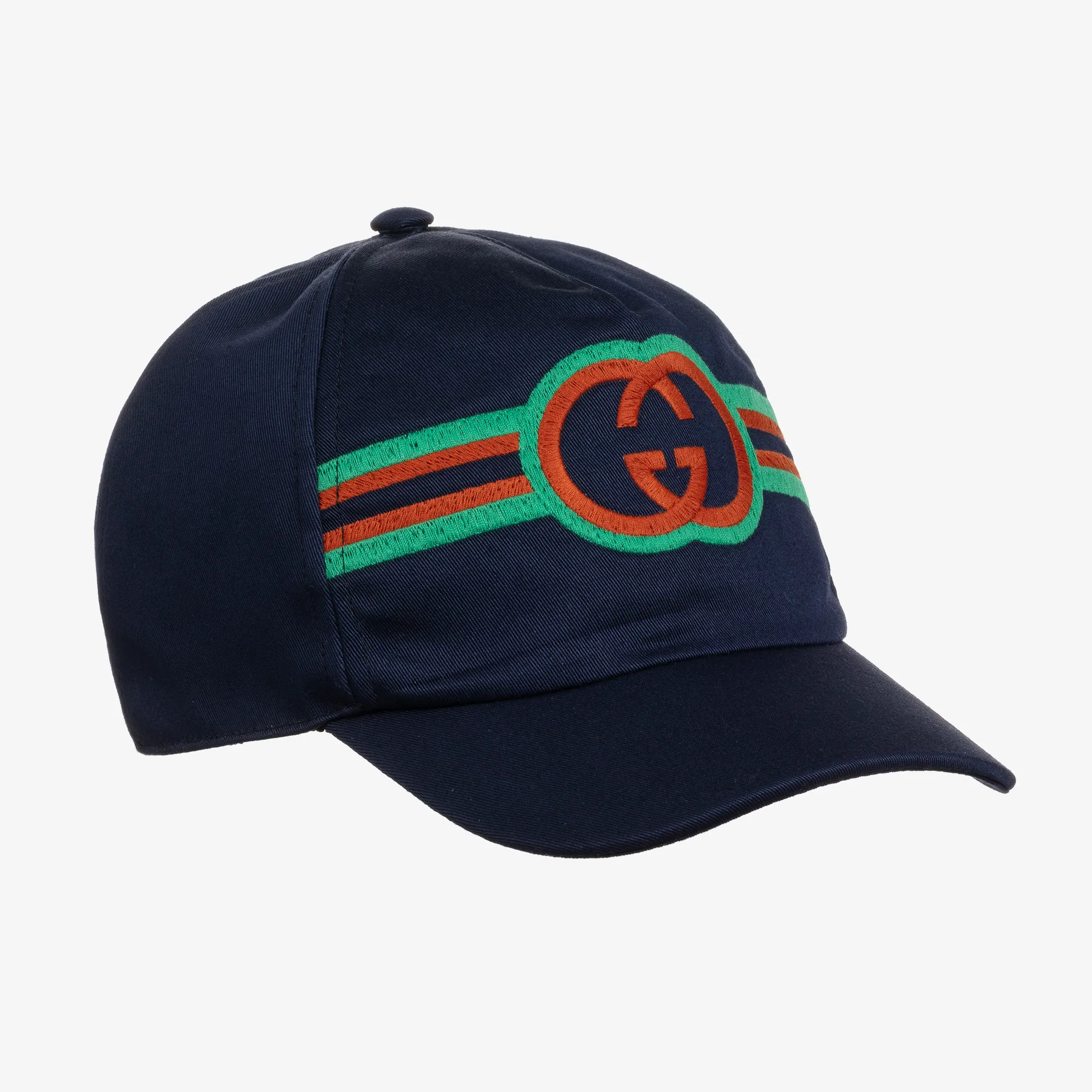 Navy Blue Cotton Cap