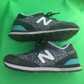 New balance 515 women's fashion black running walking shoe size-8.0