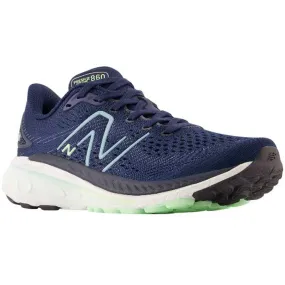 New Balance 860v13 Running Shoe Navy/ Beach Blue/ Green Aura (Women's)