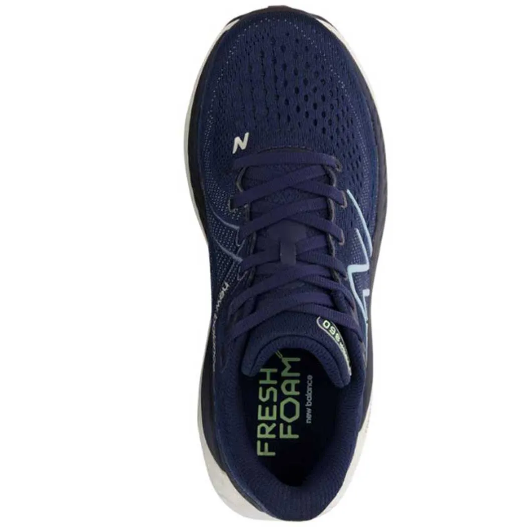 New Balance 860v13 Running Shoe Navy/ Beach Blue/ Green Aura (Women's)