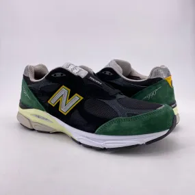 New Balance 990V3 Black Green Yellow 2021 New Size 10.5