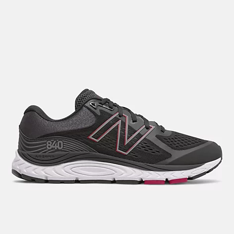 New Balance Mens 840 Neutral Running Shoe M840BR5- Black with Horizon