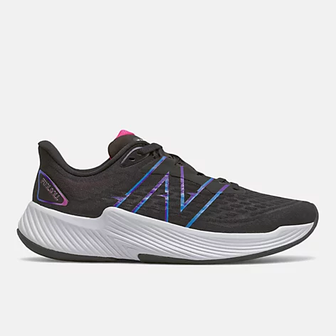 New Balance Womens FuelCell Prism V2 Running Shoe- Black/Violet